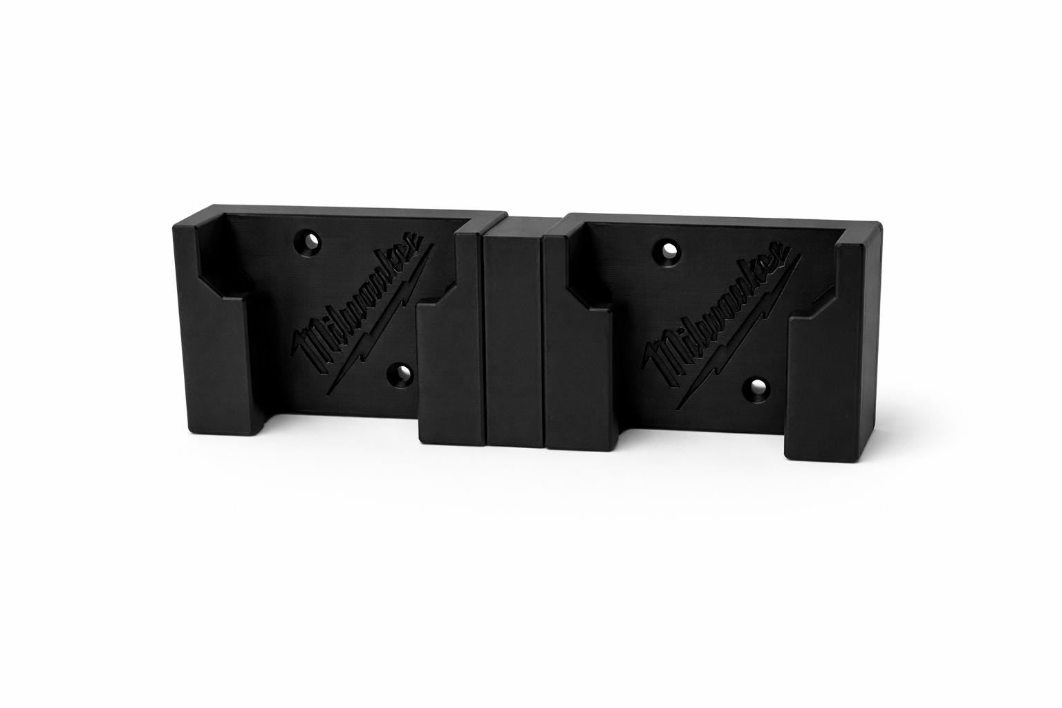 Milwaukee M18 Battery Holder Wall Mount/ 3D Printed Garage Organizer