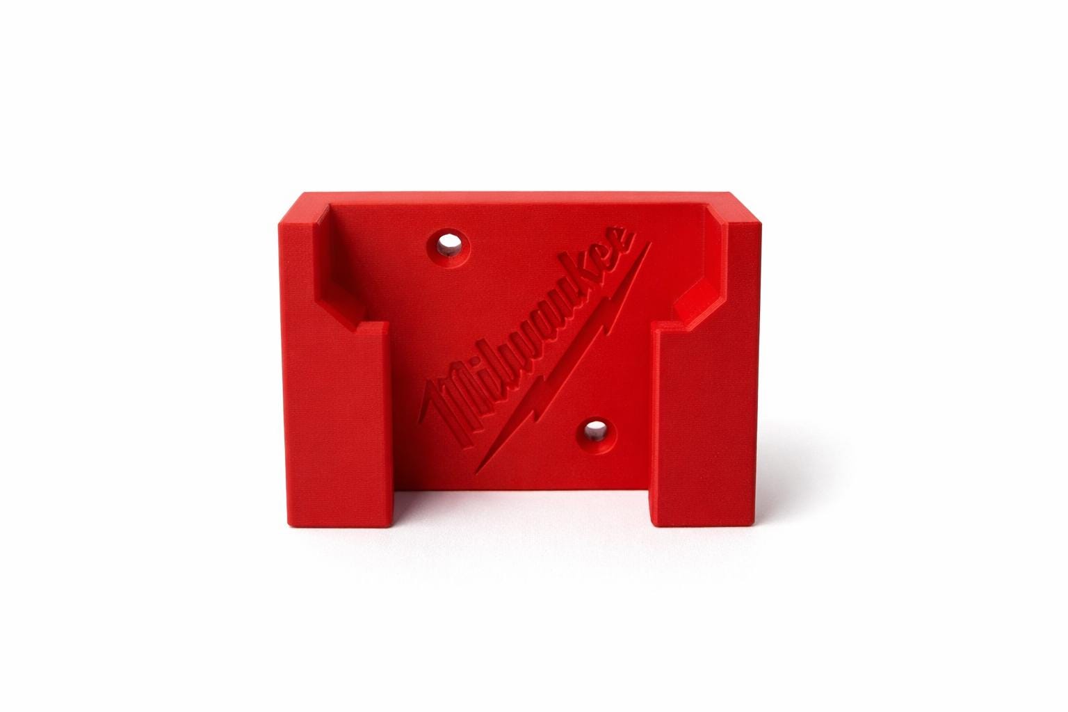 Milwaukee M18 Battery Holder Wall Mount/ 3D Printed Garage Organizer