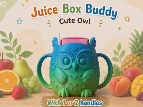 3D printed Juice Box Buddies
