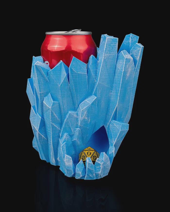 3D Printed Dice Tower: Dragon Design, Tabletop Gaming Accessory